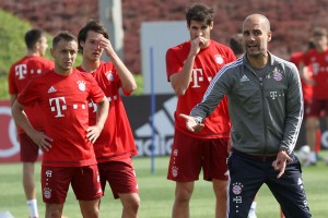 Futbolistas del Bayern se cansan de las exigencias de Guardiola