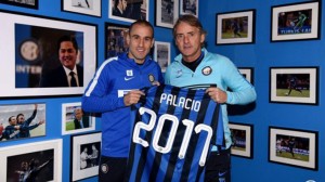 Palacio extendió su contrato con el Inter hasta 2017