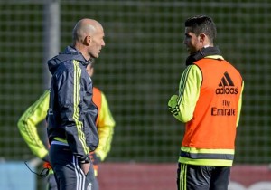Zidane retó y superó a Cristiano en una prueba que se desarrolló en Valdebebas