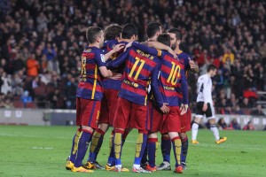 Barcelona goleó al Valencia