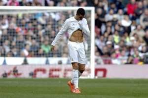 Cristiano Ronaldo en el derbi