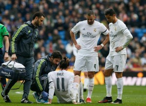 Gareth Bale lesión Real Madrid