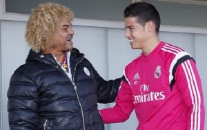 El Pibe con James