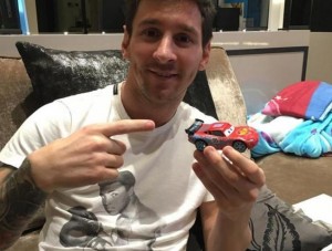 Así desmiente Messi la historia del Ferrari