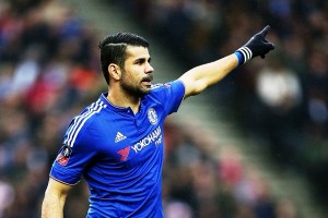 Diego Costa se rompe la nariz