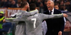 Así festejó @Cristiano el gol del @realmadrid ante la @ASRomaEspanol #Champions