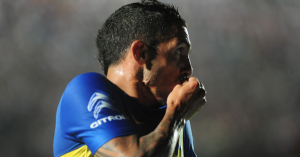 #Boca le ganó 1-0 a #SanMartínSJ con gol de #Tevez.