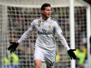Tiembla el Real Madrid: James es duda para el partido ante la Roma