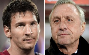 Cruyff: "El fútbol es para divertirse y Messi está para divertirnos a todos"