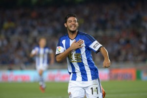 Carlos Vela en la Real Sociedad