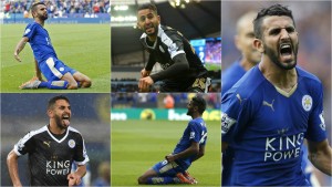Riyad Mahrez en el Leicester City