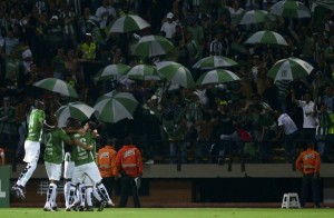 Atlético Nacional celebrando
