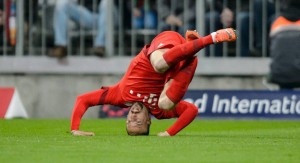 Franck Ribery en el Bayern Múnich