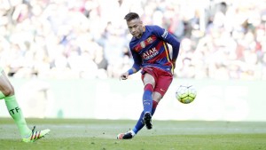 Neymar con Barcelona