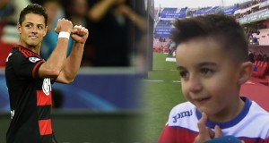 El hijo de David Barral la tiene clara. El jugador del Granada publicó este video de su hijo con su talento con la pelota y adivinen. ¿Cuándo seas grande, cómo qué jugador quiere ser?...Obviamente como Chicharito.