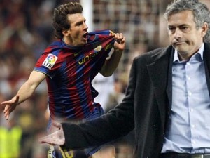 Mourinho y Messi