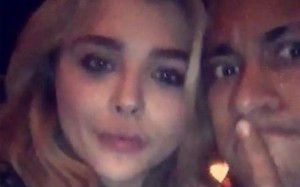 Neymar y Chloe Grace Moretz encienden redes sociales
