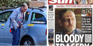 Paul Gascoigne es portada del diario inglés the sun por recaer con sus problemas con la bebida