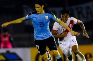 Cavani ante Perú
