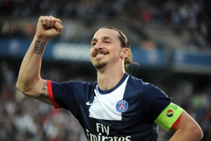 Zlatan Ibrahimovic con el PSG