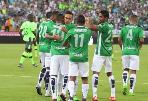 Nacional derrotó al Cali por 2-1 con un gol de Arley Rodríguez sobre el final del partido.