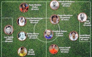 El mejor once de la historia del fútbol