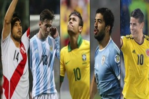 Posiciones de las Eliminatorias CONMEBOL tras la sexta fecha