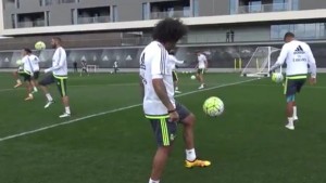 JOGA BONITO. La magia y freestyle del brasileño Marcelo: