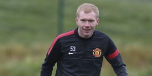 Paul Scholes con el Manchester United