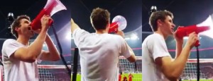 MÜLLER ORQUESTÓ LA CELEBRACIÓN DEL BAYERN TRAS ELIMINAR A LA JUVE