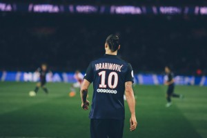 Zlatan Ibrahimovic con el PSG