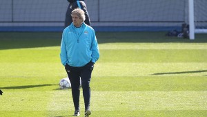 Manuel Pellegrini con el Manchester City