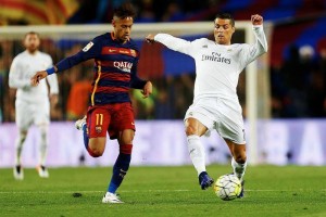 Neymar y Cristiano Ronaldo