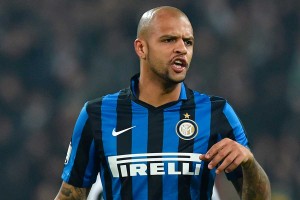 Felipe Melo con el Inter de Milán