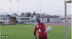 nueva publicidad de adidas y Neuer y su increíble saque con la mano