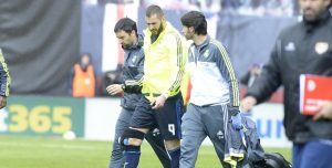 Lesión Karim Benzema