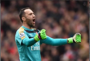 David Ospina sacó su arco en cero en la victoria del Arsenal sobre el Watford