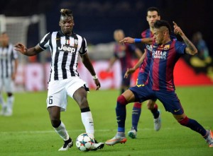 Pogba y Neymar enfrentados