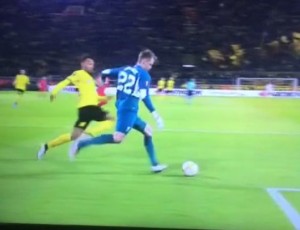 Mignolet se puso nervioso ante la presión de Aubameyang