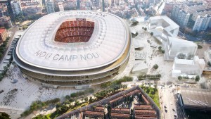 El Barcelona presenta el nuevo camp nou.