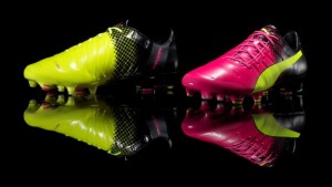 Nuevos botines puma rosados y amarillos 2016 de griezmann, reus, aguero, fabregas: puma evospeed tricks