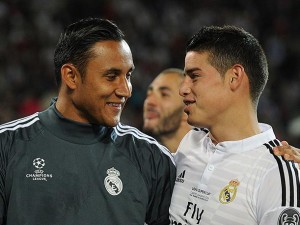 “James está esperando su oportunidad como todos lo hemos hecho", Keylor