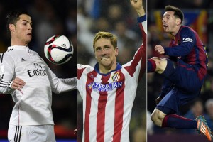 Barcelona, Real Madrid y Atlético de Madrid