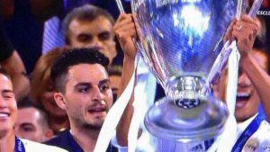 Gaspare Galasso, el joven que se coló en celebración del Real Madrid en la Champions League ►