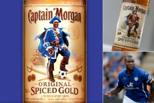 La marca de ron Captain Morgan lanzó una edición limitada por el campeonato logrado por @LCFC.