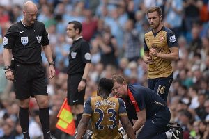 Danny Welbeck ha sido operado en su rodilla derecha. La recuperación llevará nueve meses
