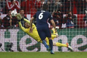 Así le atajó Oblak el penal a Thomas Müller