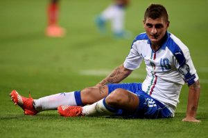Marco Verratti lesionado con Italia