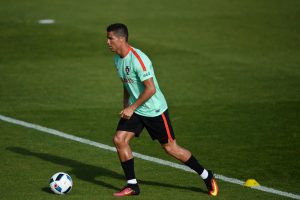 Cristiano Ronaldo con Portugal