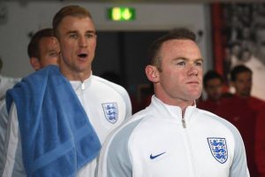 Wayne Rooney con Inglaterra